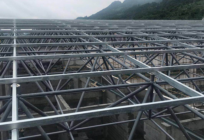 龙岩仁怀冠英学校艺体楼网架